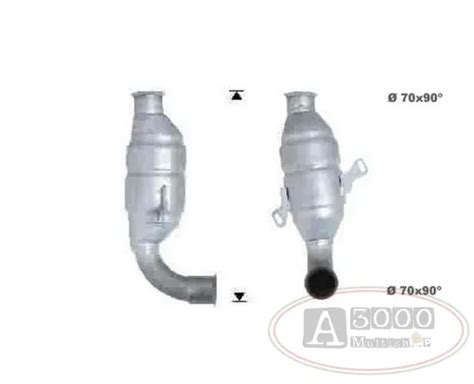 CATALIZZATORE CITROËN XSARA 1 4TD HDI 8V 1398 cc 50 Kw 68 cv DV4TD