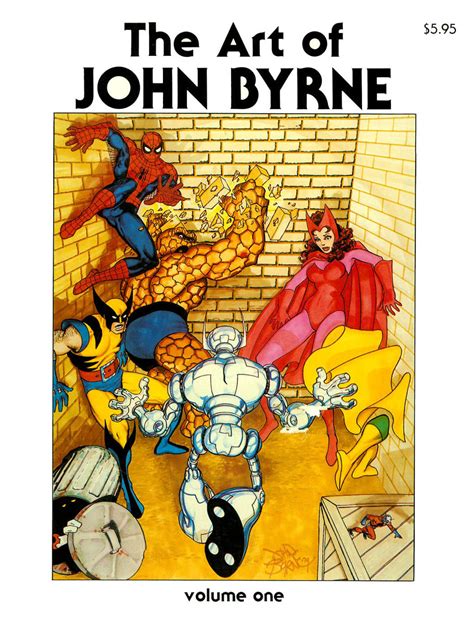 Marvel Comics Of The 1980s 1980 The Art Of John Byrne