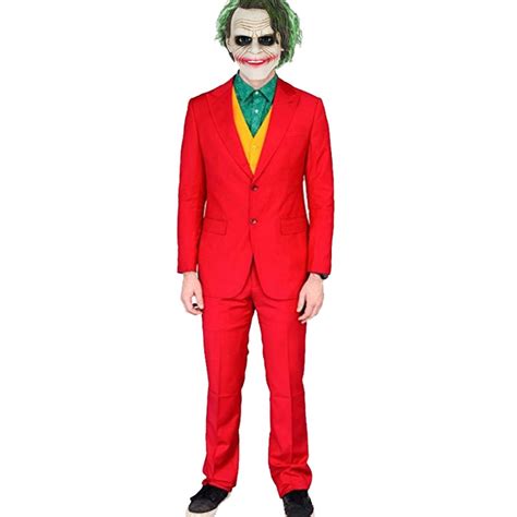 Cosplay Costume Suit Movie Joker Outfits For Mens Kid Halloween Women