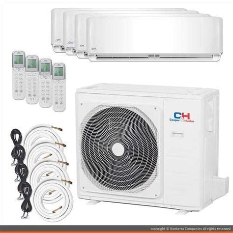 4 Zone Mini Split 12000 12000 12000 24000 Ductless Air Conditioner Pre ...