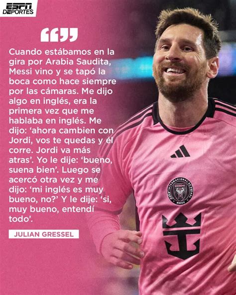 La única Vez Que Lionel Messi Habló En Inglés Desde Que Llegó Al Inter Miami Fue En Un Partido