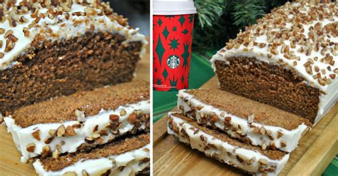 Starbucks Gingerbread Loaf Kitchen Fun With My 3 Sons