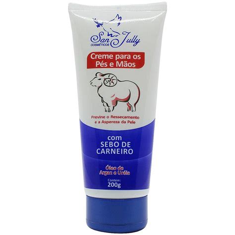 Creme Para Os P S E M Os Sebo De Carneiro G Leo De Argan No Shoptime