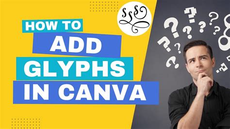 Using Glyphs In Canva How To Add Font Glyphs In Canva Youtube