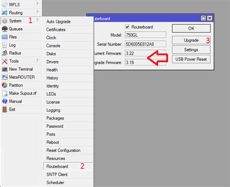 How To Perform Mikrotik Routeros Firmware Upgrade