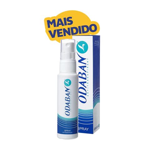 Odaban Spray Antitranspirante Para Hiperidrose E Suor Excessivo