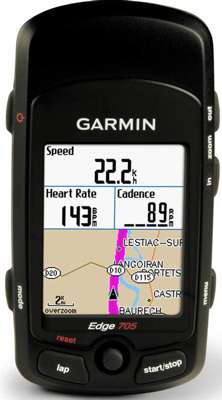 Garmin Edge 605 And 705