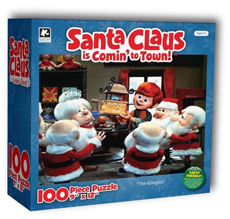 The Kringles Santa Claus Is Comin To Town Jigsaw Puzzle