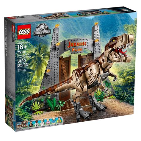 LEGO Jurassic Park Set of the Front Gate Contains Over 3,000 Pieces ...