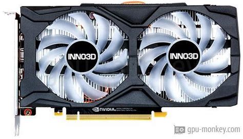 INNO3D GeForce GTX 1660 SUPER TWIN X2 OC RGB Benchmark And Specs