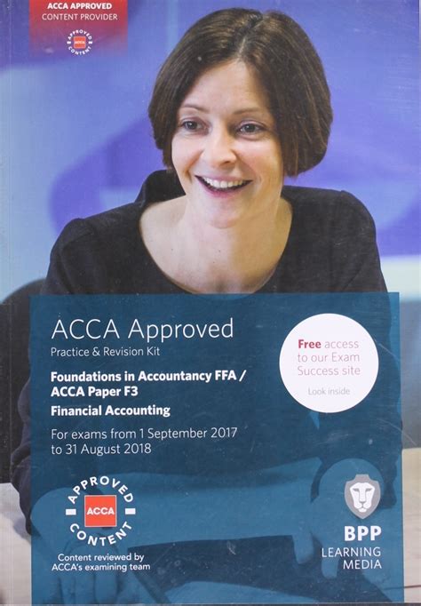 ACCA Paper F3 Foundations In Accountancy FFA Financial Accounting