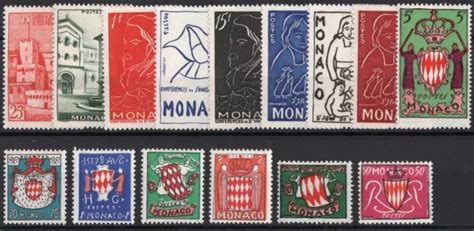 Timbres Monaco Ann E Compl Te Neuf Eur Picclick Fr