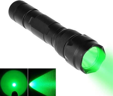 Bestsun Wf B Green Tactical Flashlight Cree Led V Powered