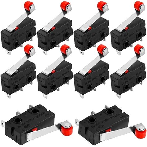 Buy Winfred 10pcs Mini Micro Switch 3 Pins Micro Limit Switch 5A 250V