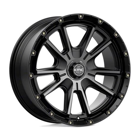 Fuel Wheels Sierra Siege Matte Black Lug Wheel X Mm