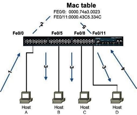 How Does The Switch Learn Mac Address And Build Mac Table Blog