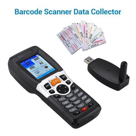 Wireless & Wired Barcode Scanner Inventory Data Terminal Collector ...