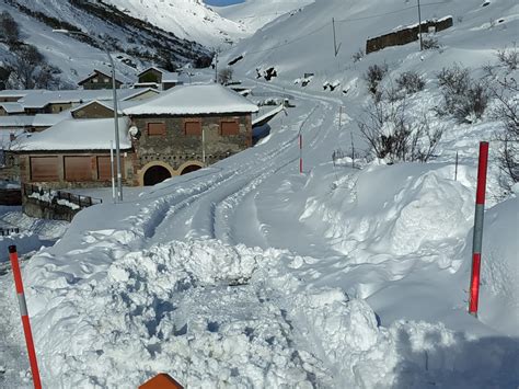 Aemet Activa La Alerta Naranja Por Fuertes Nevadas S Bado Y Domingo En