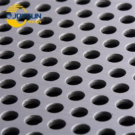 Stainless Steel Round Hole Perforated Metal Sheet Stainless