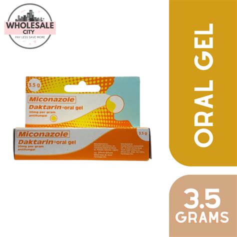 Daktarin Oral Gel 3 5grams Singaw Mouthsores Lazada PH