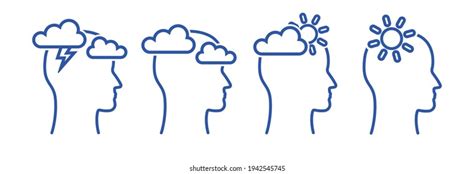 126 Cartoon Drawing Of Positive And Negative Thoughts Images Stock