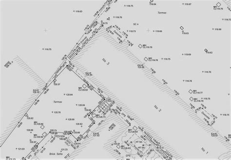 Topographical surveys of land and buildings delivered in 2D and/or 3D