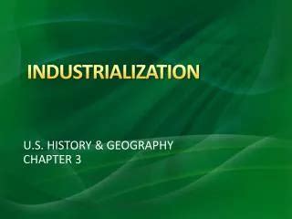 PPT Industrialization Factories PowerPoint Presentation Free