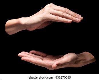 Male Hands On Black Background Stock Photo 638270065 Shutterstock