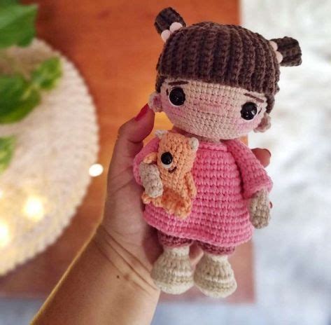 Amigurumi Boo Doll Free Crochet Pattern Amigurumi Disney Crochet