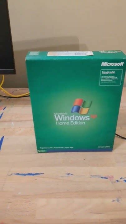 Windows Xp Home Edition Box Youtube