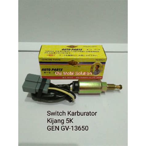 Jual Switch Karburator Kijang 5K GEN GV 13650 Original Shopee Indonesia