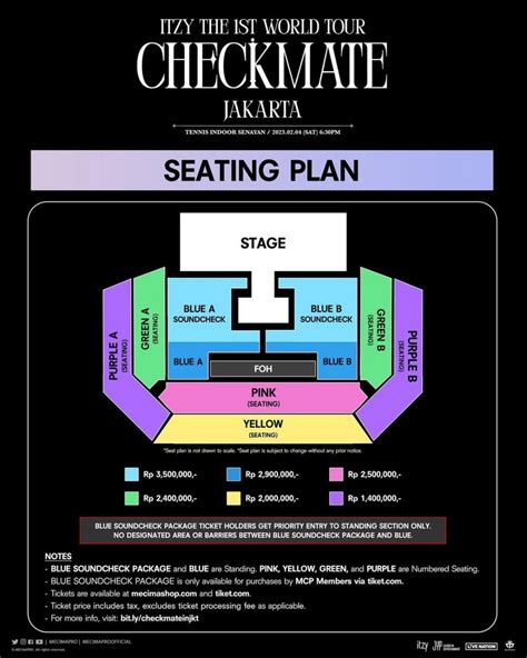 Harga Dan Cara Beli Tiket Konser ITZY Di Jakarta