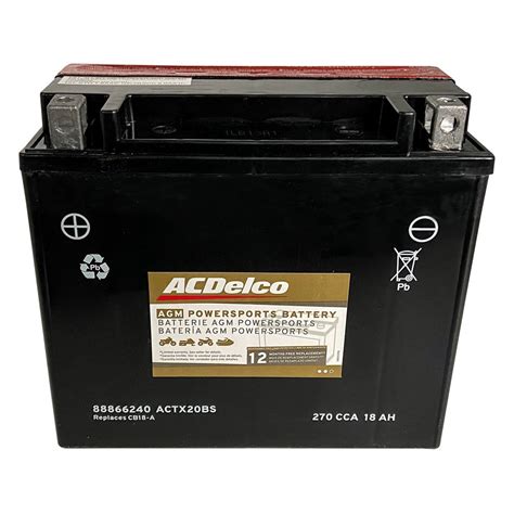 Acdelco® Actx20bs Professional™ Battery