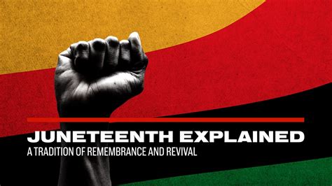 Juneteenth Explained A Tradition Of Remembrance And Revival Apple Tv