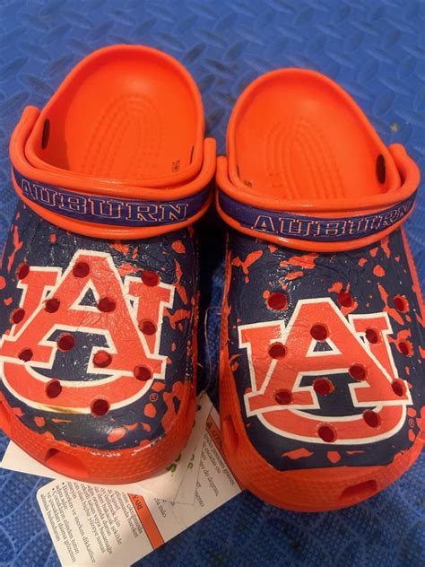 Auburn Team Crocs Create Your Own Crocs Etsy