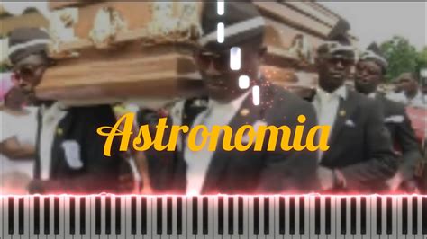 Coffin Dance Piano Tutorial Astronomia [easy] Youtube