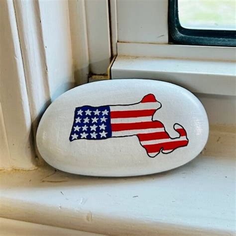 Veteran Painted Rock Etsy