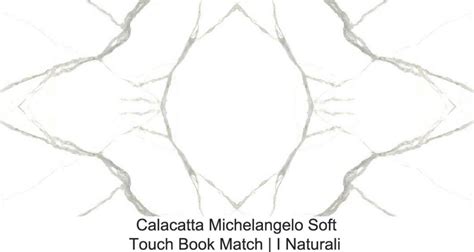 Calacatta Michelangelo Soft Touch Book Match I Naturali Laminam