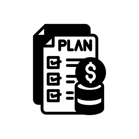 Budget Plan Icon In Vector Illustration 34052119 Vector Art At Vecteezy