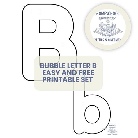 Bubble Letter Gg - Easy and Free Printable Set - HomeSchool Freebies and Giveaways