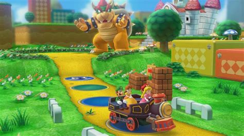 Mario Party Bowser Party Mushroom Park Peach Vs Mario Vs