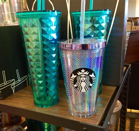 Metallic Turquoise Iridescent Tumblers Starbucks Starbucks Tumbler