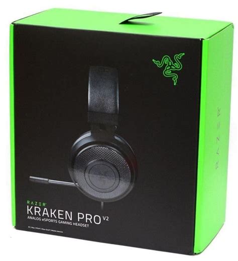 Игровые наушники Razer kraken pro v2-ZDZQ-Qp1, черный - купить по ...