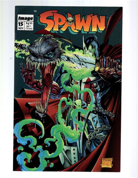 Spawn Newsstand Edition Vf Todd Mcfarlane Image Comics Id