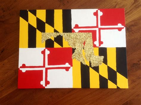 Maryland Flag Painting at PaintingValley.com | Explore collection of ...