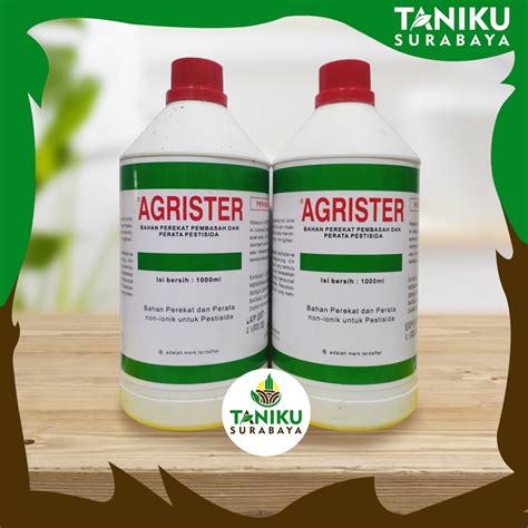 Jual Perekat Pembasah Perata AGRISTER 1 Liter Shopee Indonesia