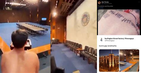 Employee Films Gay Porn In US Senate