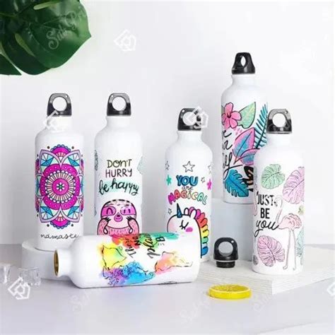 Personalized Aluminum Sipper Bottle Printing Services At 340 Onwards