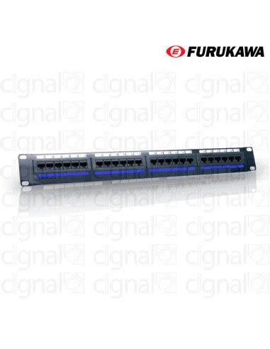 Patchera Furukawa Multilan Categoria 5e 24 Puertos Rj45