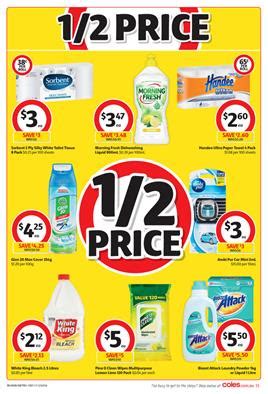 Coles Catalogue Household Deals 19 25 July 2017 Catalogue AU